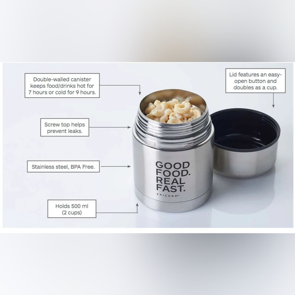 Epicure Insulated Food Canister